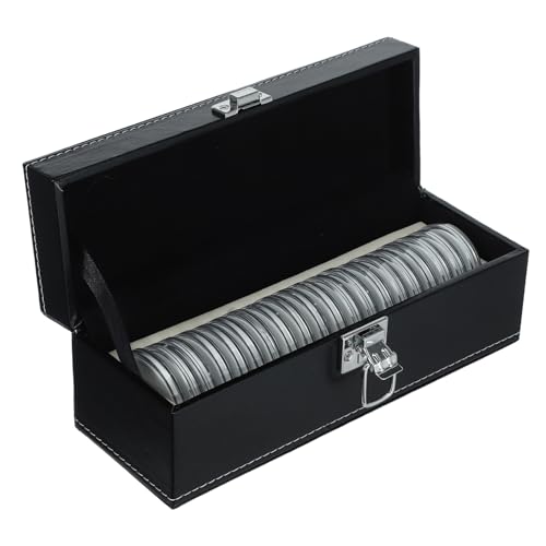 Boîte de rangement pour médailles avec capsules étanches et joint mousse