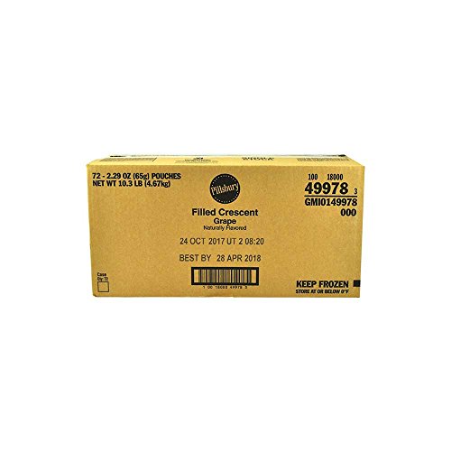 Pillsbury Grape Filled Crescent, 2.29 Ounce -- 72 per case.