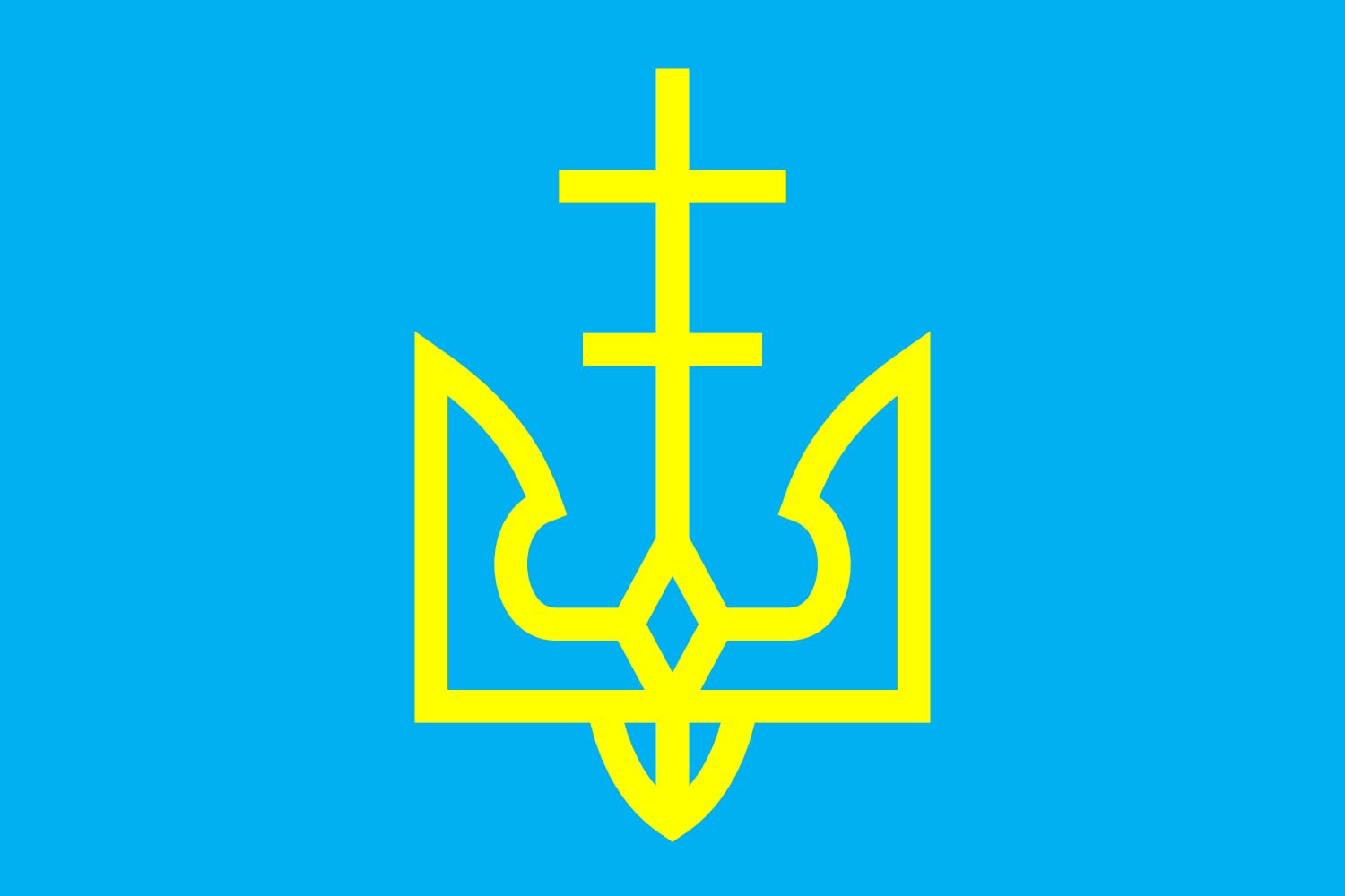 Drapeau Volodymyr-Volynskyi raion grand modèle pour vos célébrations