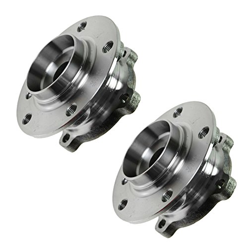 Image of TRQ 2 Piece Front Wheel Bearing & Hub Assembly Set Compatible with 2002-2005 BMW 745i 745Li 2006-2008 750i 750Li 2004-2006 760i 2003-2008 760Li 2007-2008 Alpina B7