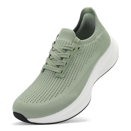 Zapatillas de Running Extra Anchas para Hombre, con amortiguación y Soporte, Ligeras y Transpirables, con Puntera Ancha