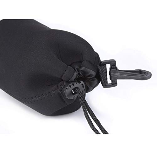 Image of Action Pro Cylindrical Round Base Protective Neoprene Lens Case Pouch Set (Extra Large,Large,Medium and Small) Sizes Compatible with DSLR Camera (Pack of 4)