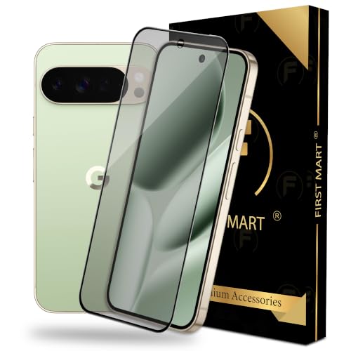 Image of FIRST MART Military-Grade Matte Tempered Glass for Google Pixel 10 Pro XL and Pixel 9 Pro XL - 9H Screen Protector, Anti-Glare Protection, Scratch-Resistant, Bubble-Free (1 Pack)