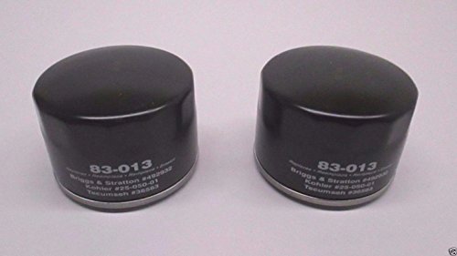 Oregon 2, 83-013 Oil Filters for B&S 492932 Kawasaki 49065-7007 Tecumseh 36563