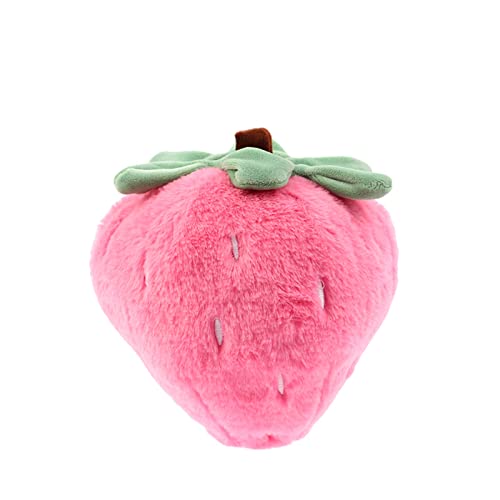 liyang Strawberry Pillow Plush Cute Room Decor 20cm Stuffed Fruit Sofa Cushion Pillow Decorative Girl Gift