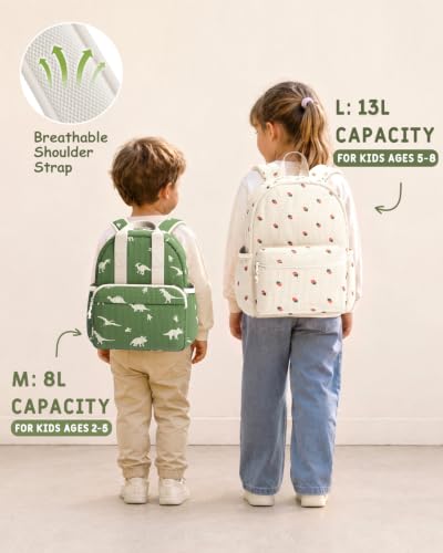 Image of Corduroy Kids Backpack for Boys Girls Ages 5-8