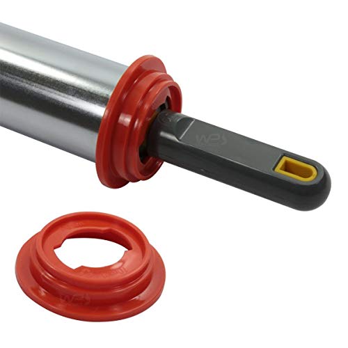 Rolo de Massa Com Regulagem de Altura 28cm - Cromado