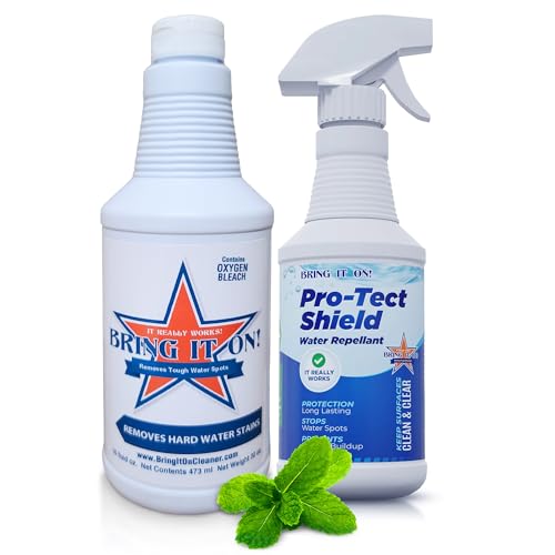 BRING IT ON! CLEANER Hard Water Stain Remover Sealant 16oz,