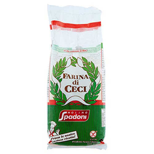 Molino Spadoni Harina de garbanzo farina di ceci italiana - 500g