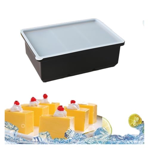 Molde de Silicona para Alimentos con Tapa Negro miniatura 5