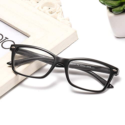 Suertree Occhiali da lettura 4 pezzi Cerniera in