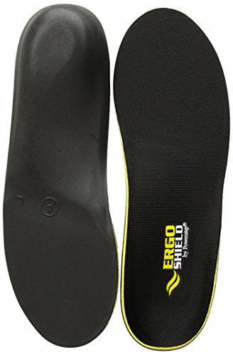 Powerstep ErgoShield Ergo Arch Insole, black, Men's 12-13