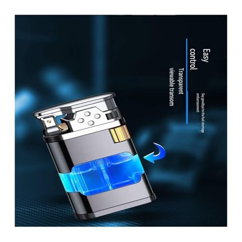 Encendedor de butano recargable con llama jet Torch miniatura 4