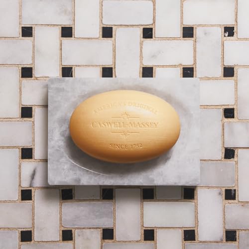 Image of Caswell-Massey 2571 Natural Bar Soap for Men, Moisturizing Body Soap Bar for All Skin Types, Made with Essential Oils & Plant-Based Formula for Soft Skin, Made in USA, 5.8 oz