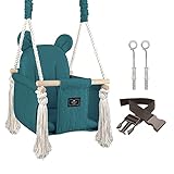 Für den Innenbereich (Zimmer, Wohnung, Haus) und Außenbereich - diese Schaukel eignet sich ideal als Geschenk für Kleinkinder. Es ist schön und bringt viel Spaß für Ihr Kind. Unsere Babyschaukel ist vielseitig einsetzbar und kann im Kinderzimmer, Wohnzimmer oder vorübergehend auf der Terrasse oder im Garten aufgestellt werden. Es dient gleichzeitig als originelles Dekoelement.