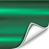ColorFusion PPF by VViViD, Satin Chrome Stealth Green Dry Apply PPF Vinyl Car Wrap Roll 1ft x 5ft