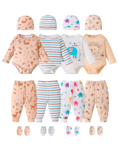 Image of Baby Boy Girl Clothes Preemie Newborn Must Have Infant Essentials Outfits 20 Piece Clothing 0-18 Months