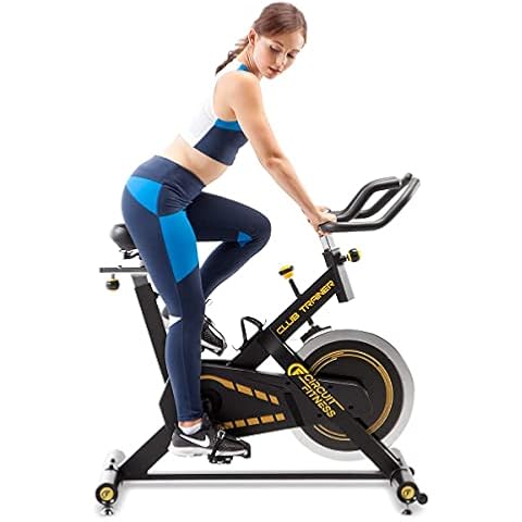 CIRCUIT FITNESS Circuit Fitness 40 lbs. Flywheel Deluxe Club Revolution Cardio Cycle Manual Resistance AMZ-955BK Cover