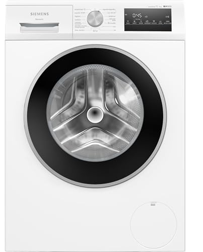 Siemens Machine à laver, iQ300, 9 kg, programmes rapides, smartfinish, blanc, WM14N292EP