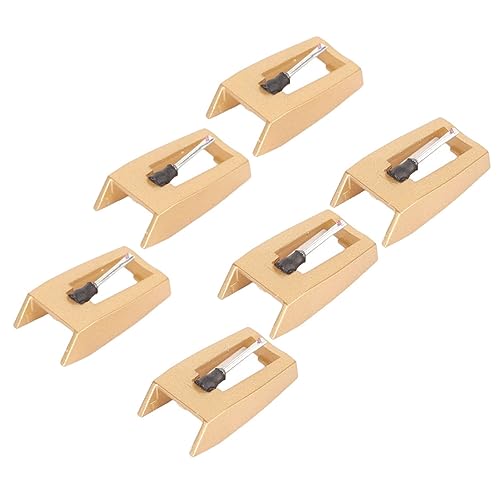 Record Player Needle 6pcs Professional Stylus Replacement for ION and More Easy Installation, Fine Crafted, Superior Sound