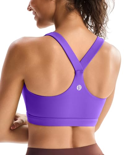 Image of RUNNING GIRL Sports Bras for Women, Molded Cup High Impact Sports Bra Workout Bras for Women High Support Racerback