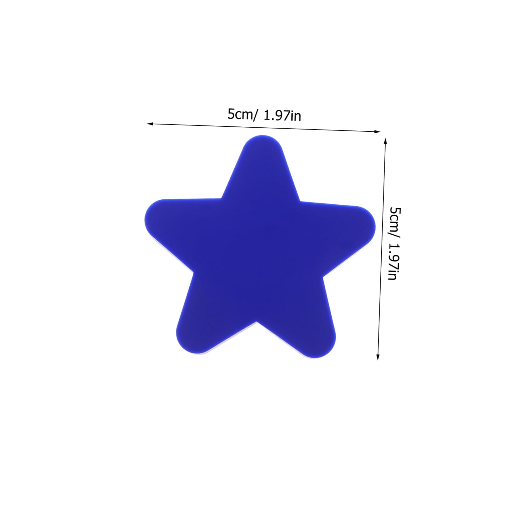 DOITOOL Star Shaped Drawer Pulls Soft Metal Handles for Boys and Girls Easy Installation Wardrobe Cabinet Door Pulls