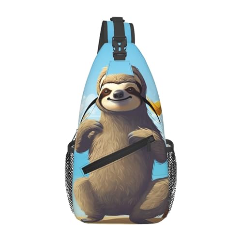 Bolsa Sling para Hombre y Mujer, Mochila Pecho Crossbody miniatura 1