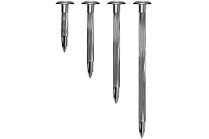 MagSpike Surveying Pin Steel 1&quot; Diameter Round Head