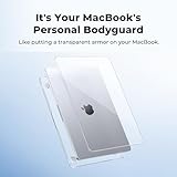 BlueSwan Compatible with MacBook Pro 14 inch Case M5 M4 M3 M2 M1 Pro/Max, 2025 2024 2023 2021 Released, Transparent Plastic Hard Shell Protective Cover for Mac Book Pro 14.2'' - Crystal Clear - Image 3