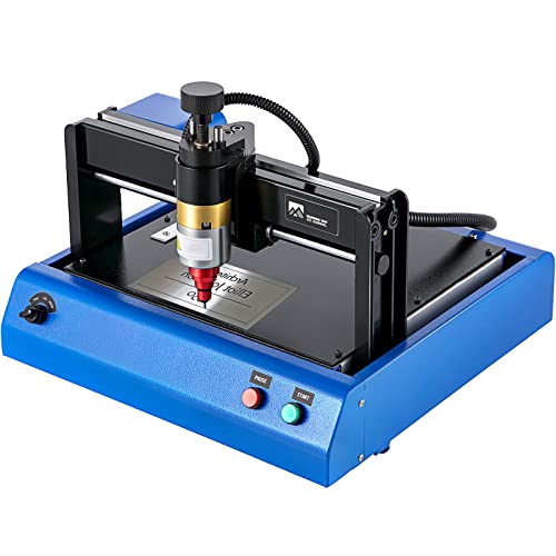 VEVOR Electric Marking Machine 200x150 mm Metal Marking Machine 400W Dot Peen Marking Machine Marking Depth 0.05 mm-1mm for Marking Code, Serial Number, Letter, Logo(110V)