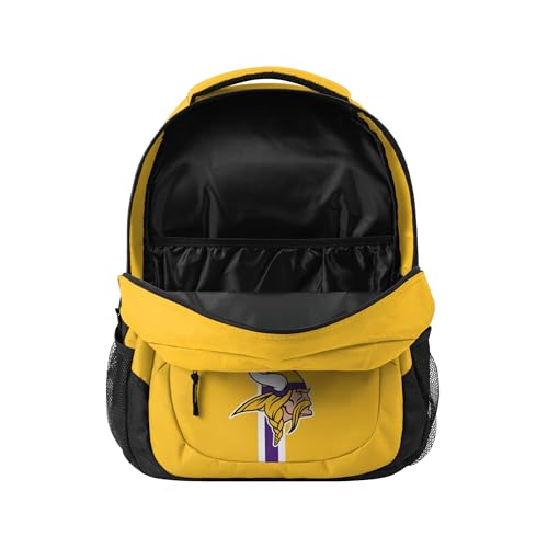 Image of FOCO Minnesota Vikings NFL Alternate Color Action Backpack - Yellow