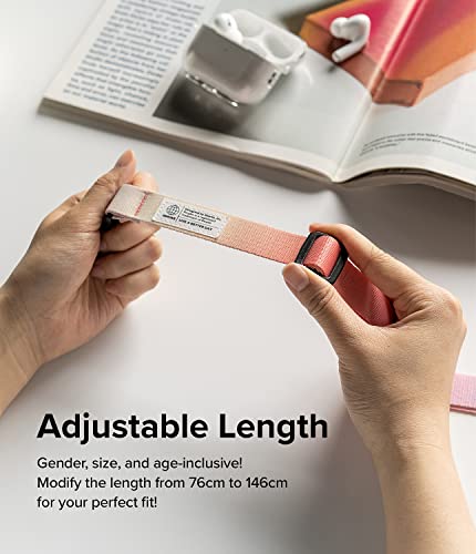 Image of Ringke Shoulder Strap [Dual-Ended Design] Adjustable Crossbody Strap, Anti-Theft Neck Lanyard for iPhone /Galaxy /Pixel Phone Cases, Cameras, etc