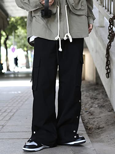 Cargo Pants Women Relaxed Straight Fit Men Outdoor Work Trousers with Pockets2