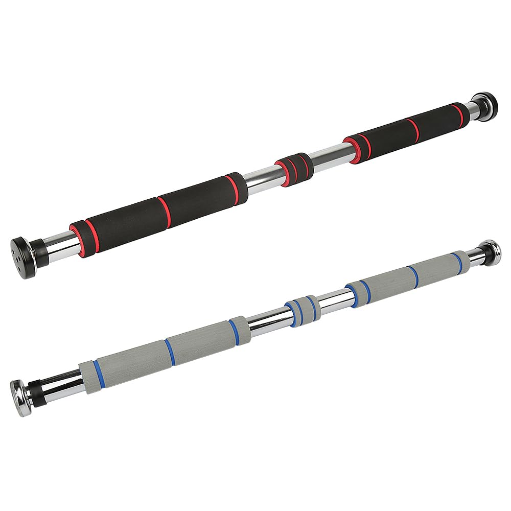 Barra di trazione porta | 80-130 cm | 150 kg | barra per porta | barra da ginnastica | sollevamento pesi | Pull Up Bar | Braccio | Attrezzatura per sollevamento pesi | Regolabile individualmente