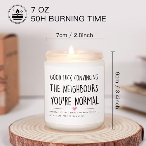 New Home Gifts, Housewarming Gifts, New Home Candle, Scented Candle Lavender Natural Soy, Friends Coworkers - Image 2
