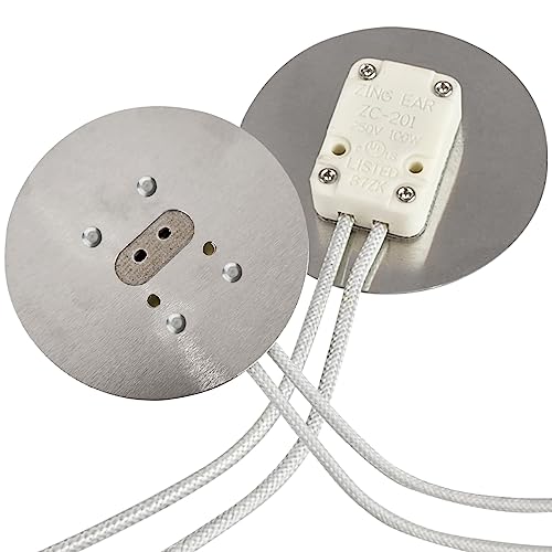 Aluminum Faced Miniature Bi-Pin Socket with 2