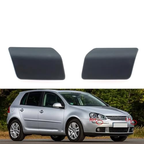 Couvercle buse lave-phare Golf 5 pour rénovation pare-chocs avant droit 1K6955110 - 2
