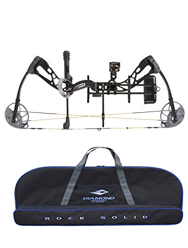 Diamond Edge SB-1 Compound Bow, Black, RAK Package, Right Hand, 7-70lbs, with Diamond