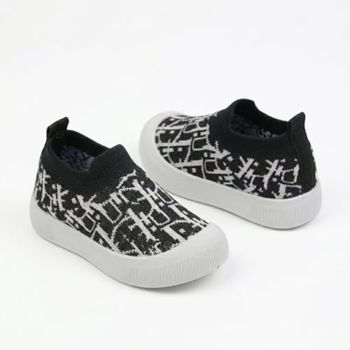 Image of Baby Choo Choo Shoes for Boys & Girls | Soft Slip-On Toddler Shoes with Whistle Heel | Breathable Knit Upper | PVC Sole | Ages 6 Months-3 Years