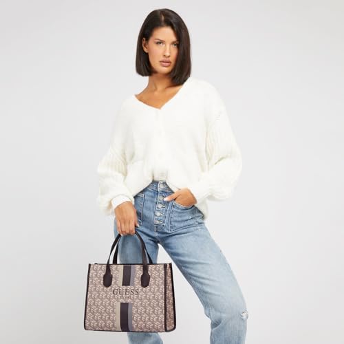 Image of GUESS Women's Printed Tote Bag| Ladies Purse Handbags | Gift For Ladies