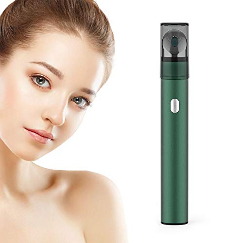 PELCAS Augenmassagegerät Infrarot Gesichtsmassagegerät 42 ? Beheizte Sonic Vibration Hautpflegegerät mit vier USB-Modi Wiederaufladbar für Augenringe, Schwellungen, Anti-Falten?Grün