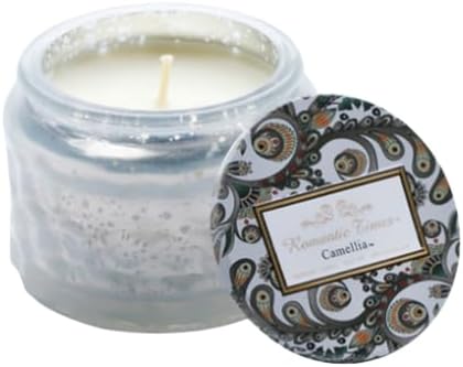 Scented Candles, Essential Oil Candles Natural Coconut Wax Smokeless Low Temperature 30 Hours Burn Fragrance Aromatherapy Candles for Bedroom Living Room Bathroom Valentine's Day Mother's Day-Camellia