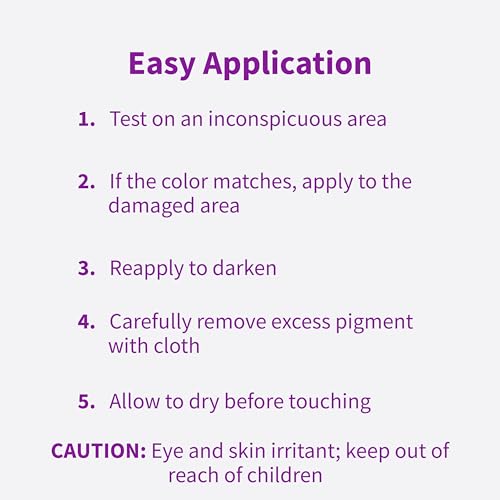 rejuvenate exact match wood furniture amp floor repair markers 6 count brown markers cover all scratches scuffs and damage to wood furniture and flooring