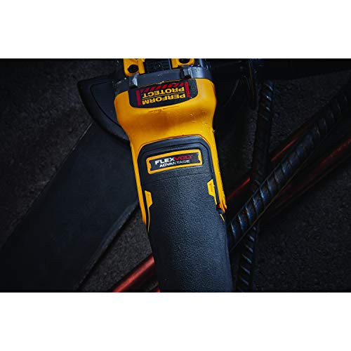 DEWALT FLEXVOLT ADVANTAGE 20V MAX Angle Grinder, Paddle Switch, 4-1/2-Inch to 5-Inch, Tool Only (DCG416B)
