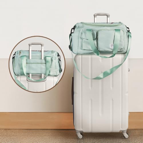 CALLIE Gym Bag for Women Personalized - Custom Name on the Travel Duffel Bag with Large Capacity, Multi-compartment Waterproof Weekend Bags for Gym, Sports, Travel, Fitness & Workout4