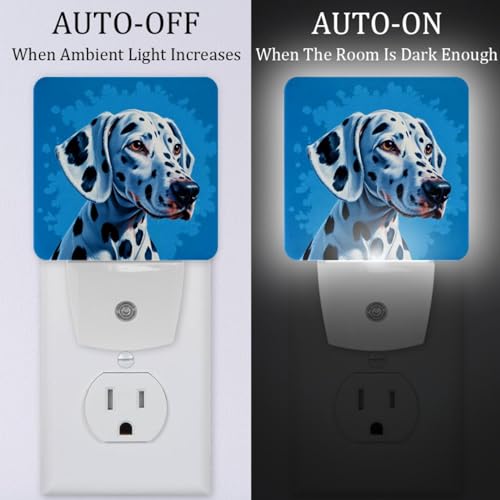 Lámpara de noche led de pared 2 unidades 7.6x7.6cm miniatura 2