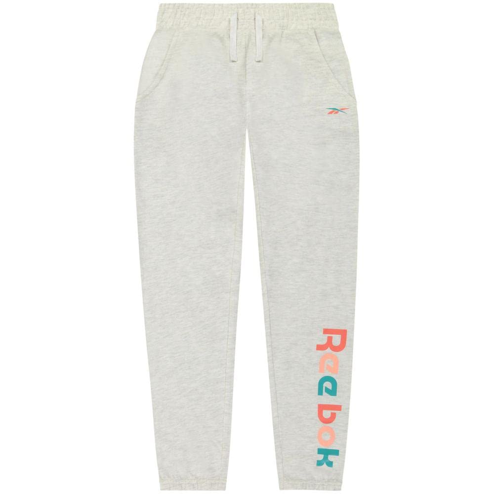 Pantalones deportivos niñas Reebok Rainbow con cintura elástica multicolor original 2