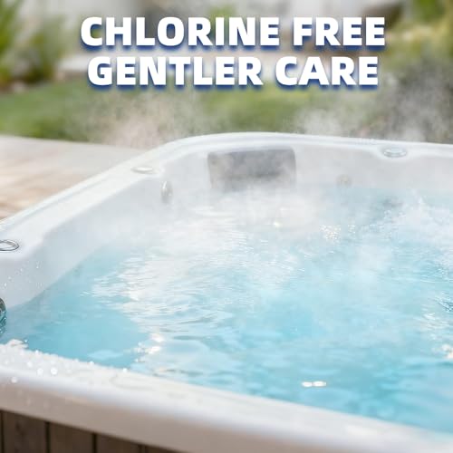 Image of 2LB Chlorine-Free Hot Tub Shock Oxidizer - SPA Pool Oxidizing Shock Water Enhancer for All Types - Gentle, Easy-to-Use Spa Treatment for Clear, Balanced Water