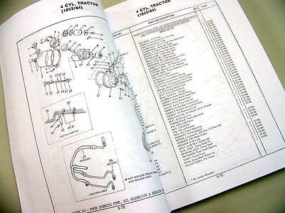 Manual Set for Ford 641 651 661 Tractor Owner Operator Parts Service Repair Shop