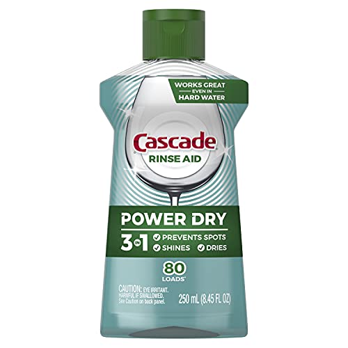 Comparison: Best Rinse Aid For Lg Dishwasher 7 Cascade Platinum Dishwasher Rinse Aid, 8.45 fl oz (Packaging May Vary)